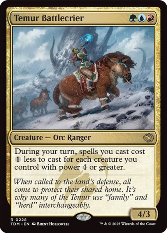 Temur Battlecrier